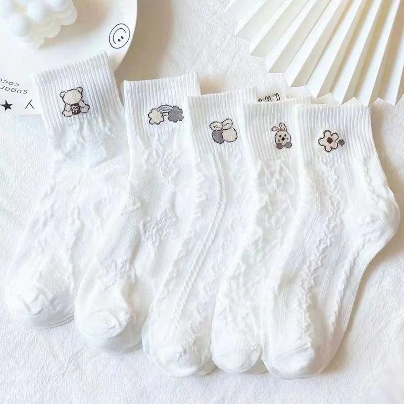 Fashionable Warm Tube Socks for Women in Fall