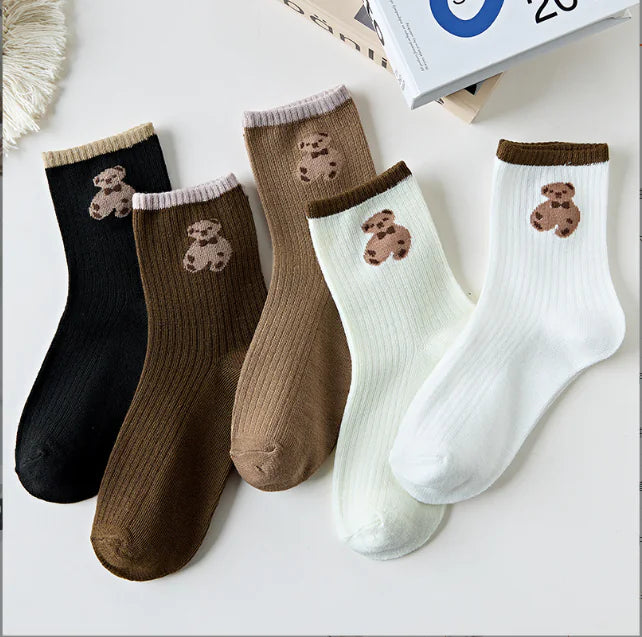 Fashionable Warm Tube Socks for Women in Fall