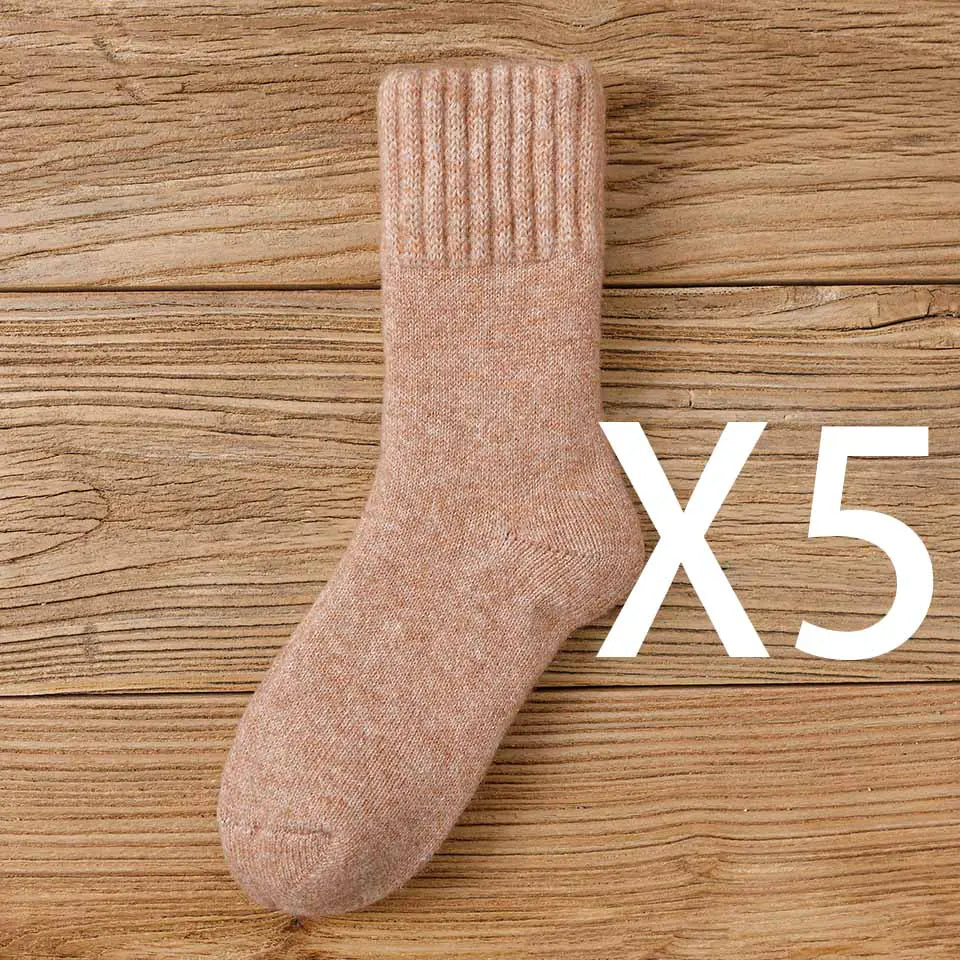 Women's Thick Wool Winter Socks for Warmth