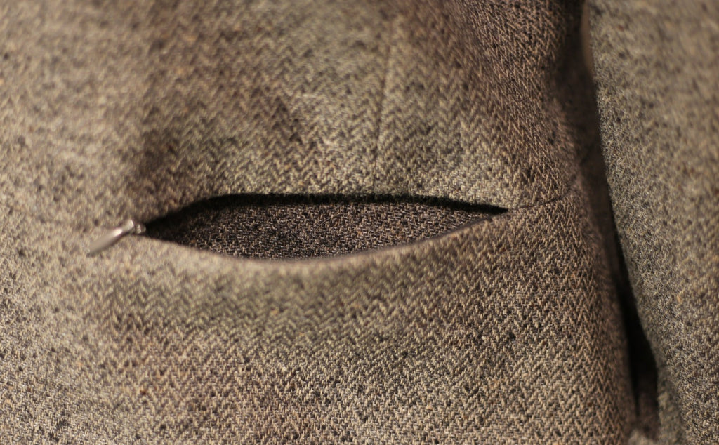 Ann Taylor Wool Jacket Women's Charcoal Gray Collared Full Zip