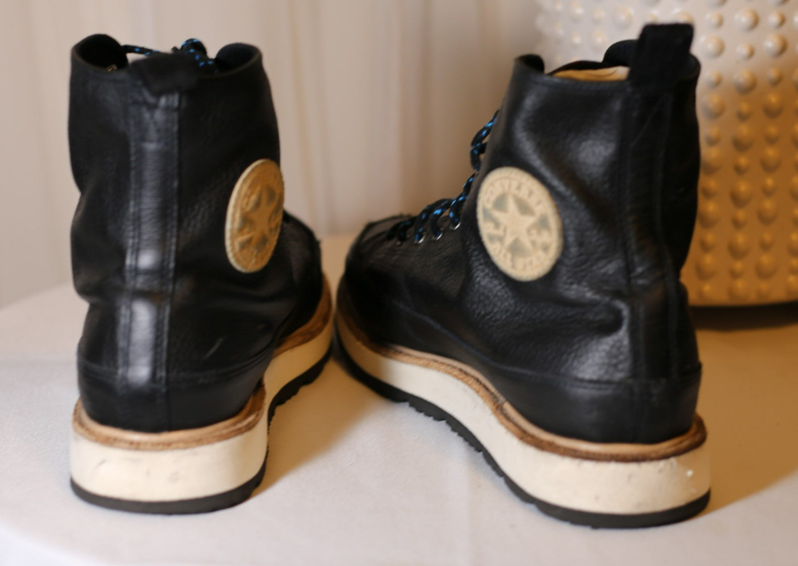 Converse Chuck Taylor Crafted Boot Leather High Men’s Sz 11.5 Black 162355C