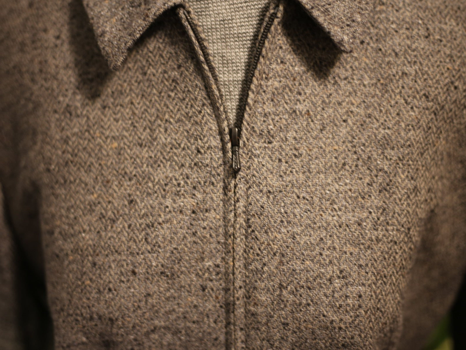 Ann Taylor Wool Jacket Women's Charcoal Gray Collared Full Zip