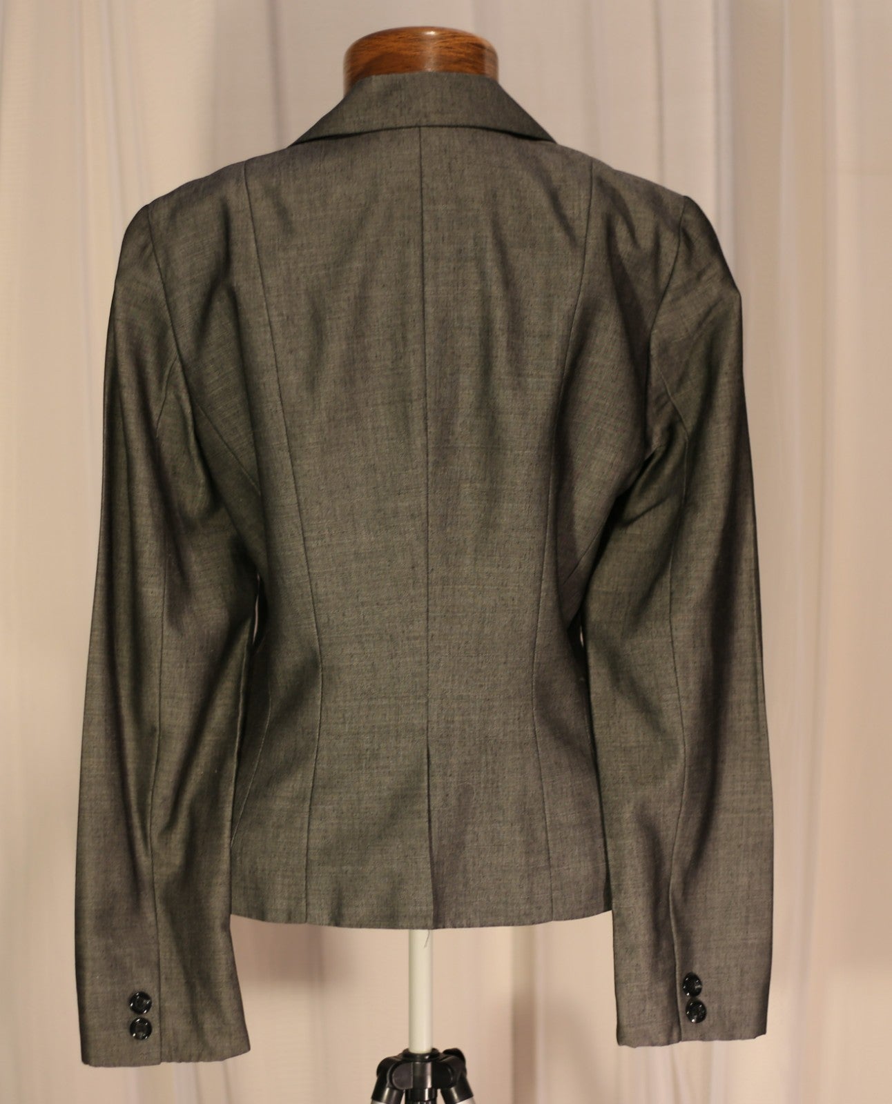Vintage, ETCETERA Charcoal Gray Jacket Blazer sz 4