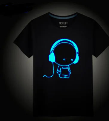 Glow-in-the-Dark Avengers Iron Man T-Shirt (Unisex)