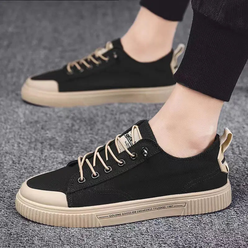 Men's Spring Casual Canvas Sneakers for Trendy Styles