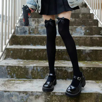 Japanese Girl's Middle Tube Calf Socks