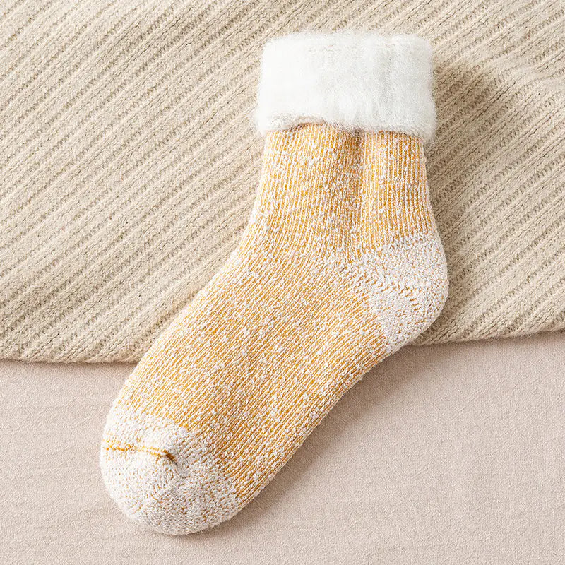 Thickened Fleece Snow Socks for Women