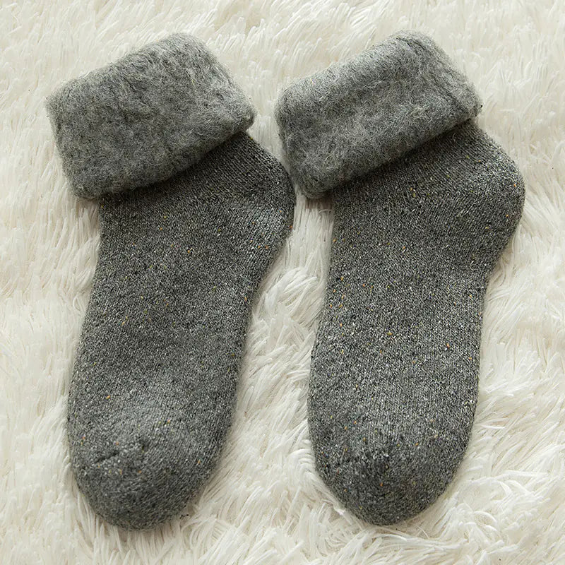 Thickened Fleece Snow Socks for Women