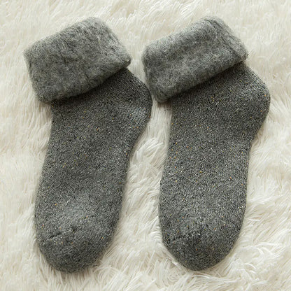 Thickened Fleece Snow Socks for Women