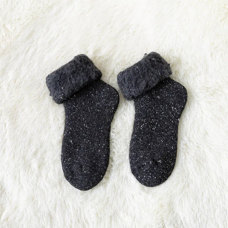 Thickened Fleece Snow Socks for Women