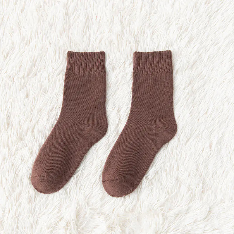 Thickened Fleece Warm Floor Socks for Comfort