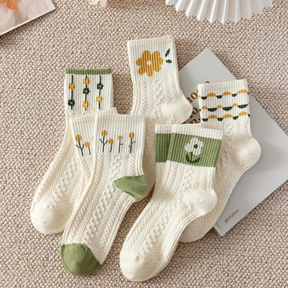 Fashionable Warm Tube Socks for Women in Fall