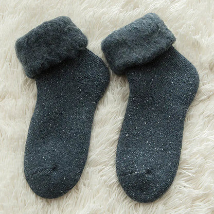 Thickened Fleece Snow Socks for Women