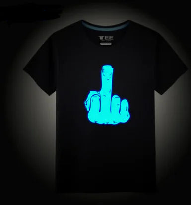 Glow-in-the-Dark Avengers Iron Man T-Shirt (Unisex)