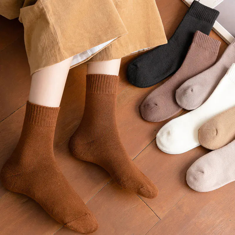 Thickened Fleece Warm Floor Socks for Comfort