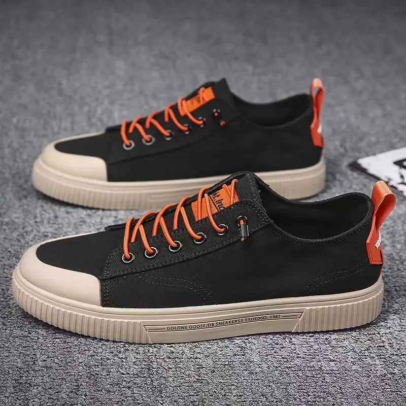 Men's Spring Casual Canvas Sneakers for Trendy Styles
