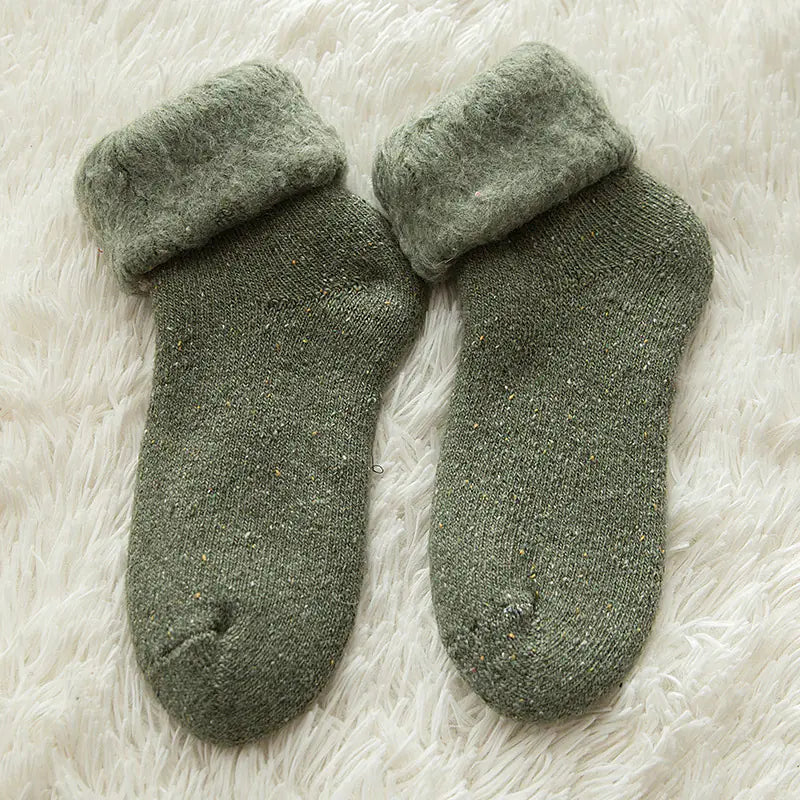 Thickened Fleece Snow Socks for Women