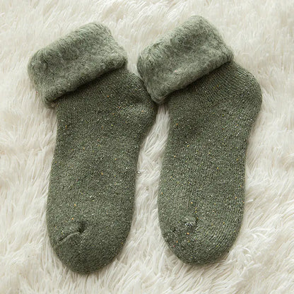 Thickened Fleece Snow Socks for Women