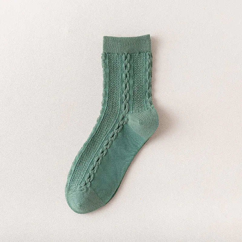 Women's Cartoon Animal Mid-Calf Warm Socks