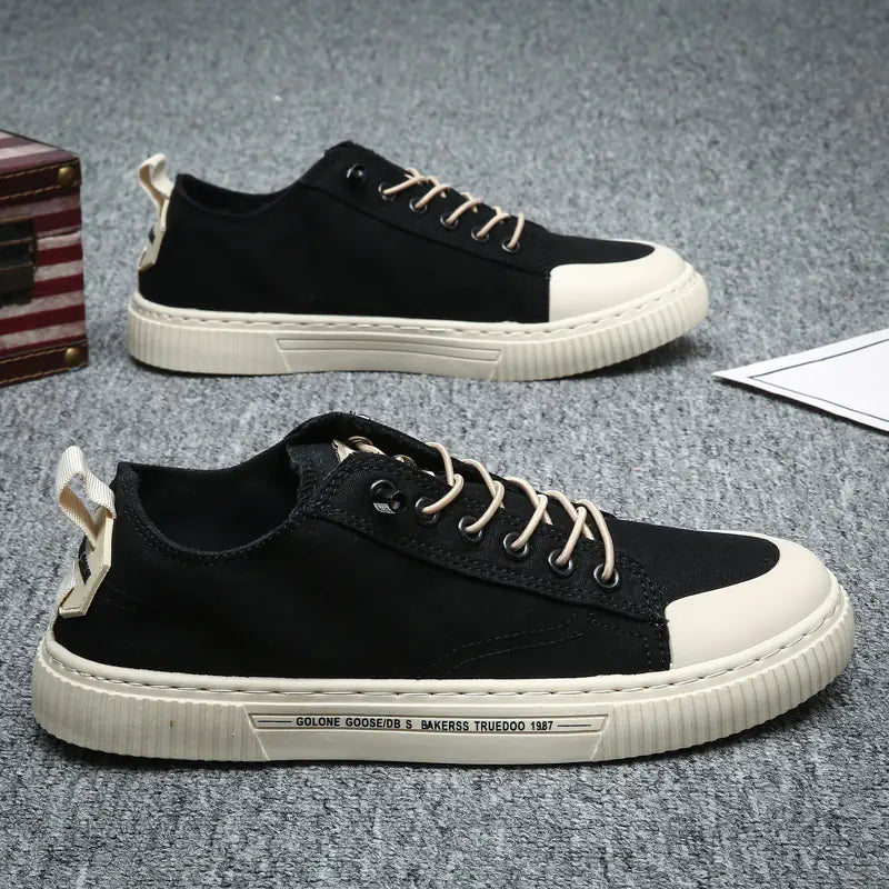 Men's Summer Breathable Slip-On Canvas Shoes