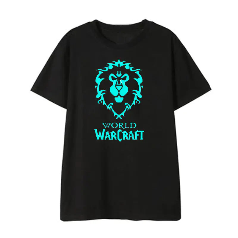 Glow-in-the-Dark Superhero Graphic T-Shirt