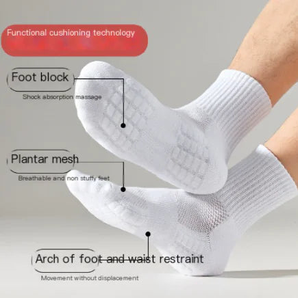 Men's Mid-Calf American Style Basketball Socks (Couples)