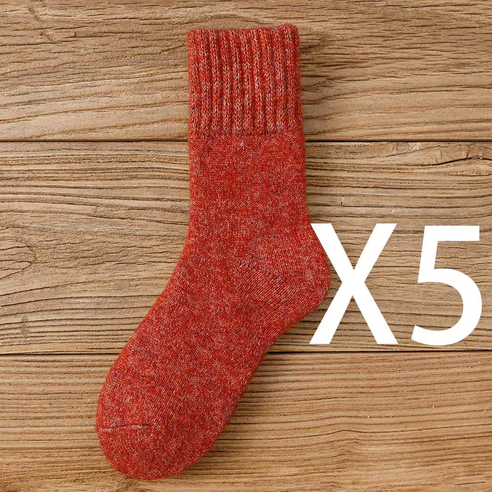 Women's Thick Wool Winter Socks for Warmth