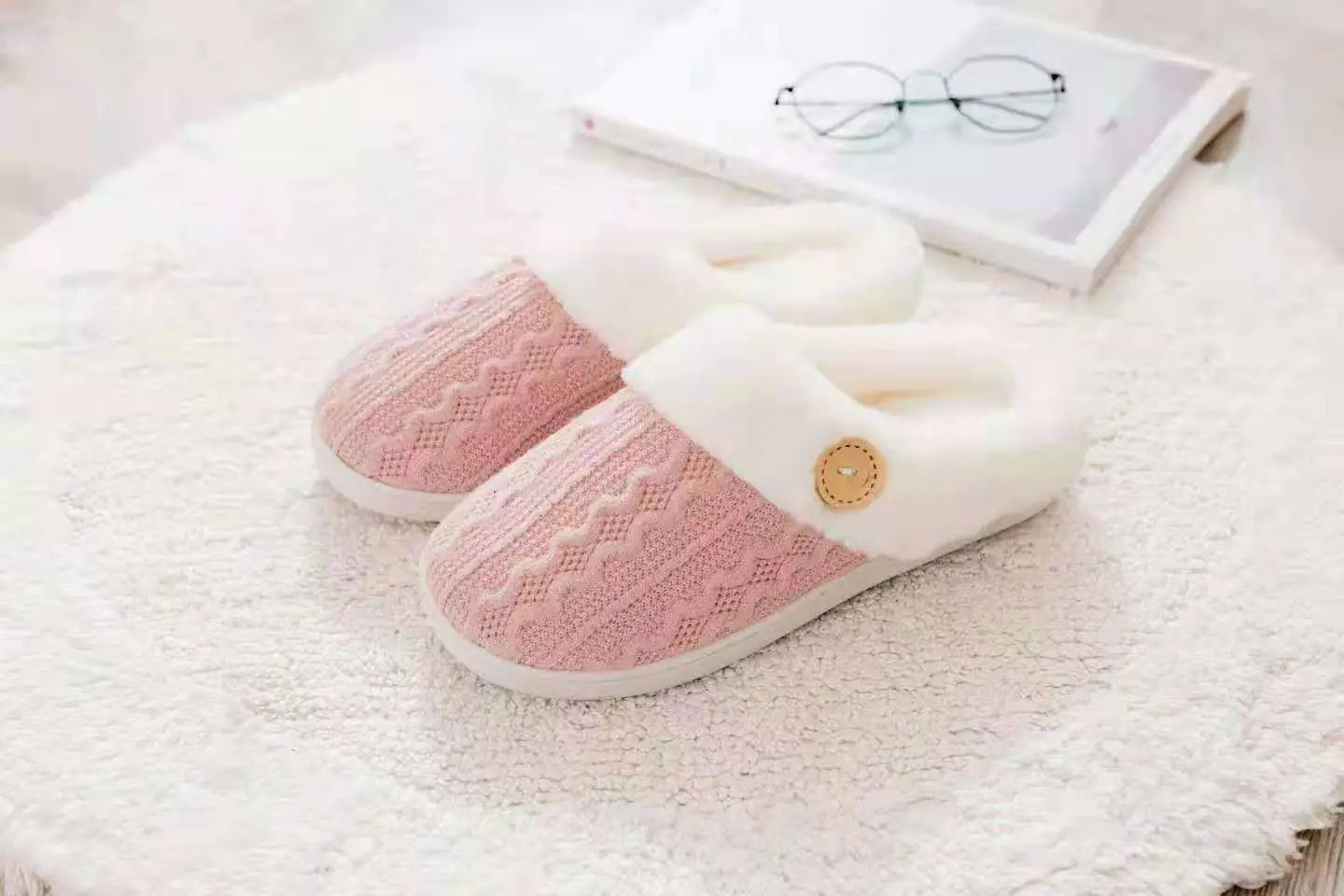 Cotton Wool Slippers - European Size Confinement Shoes