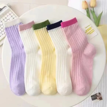 Fashionable Warm Tube Socks for Women in Fall