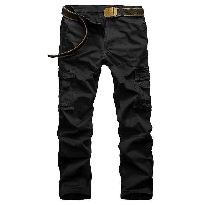 Men's Multi-Pocket Washed Overalls