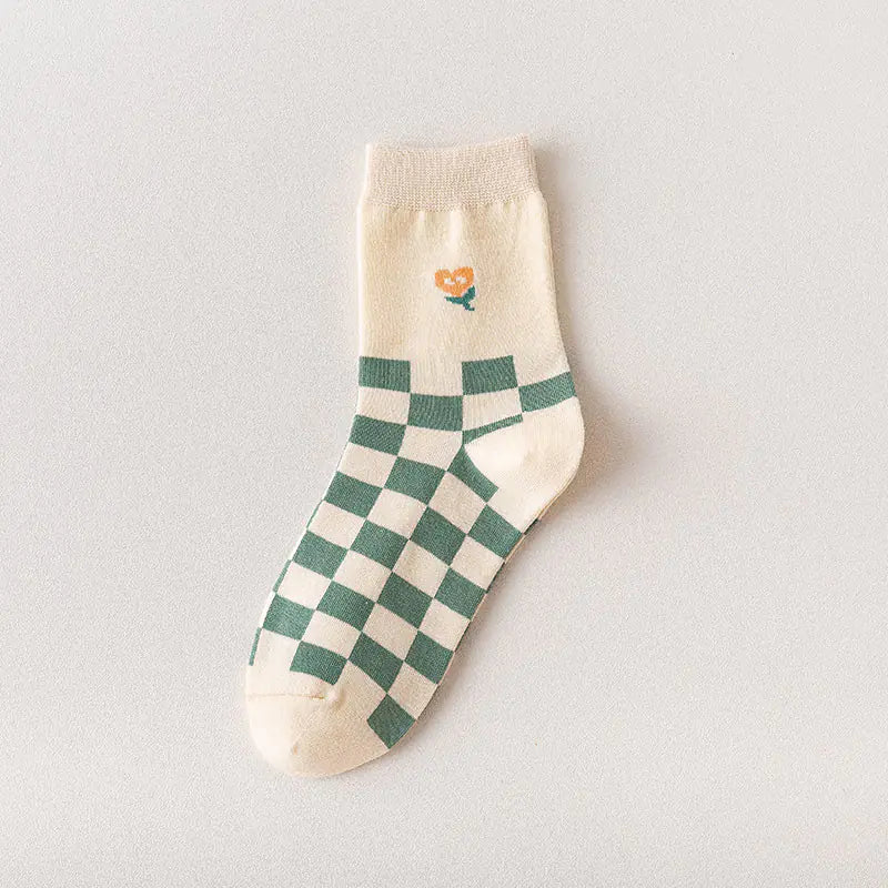 Women's Cartoon Animal Mid-Calf Warm Socks