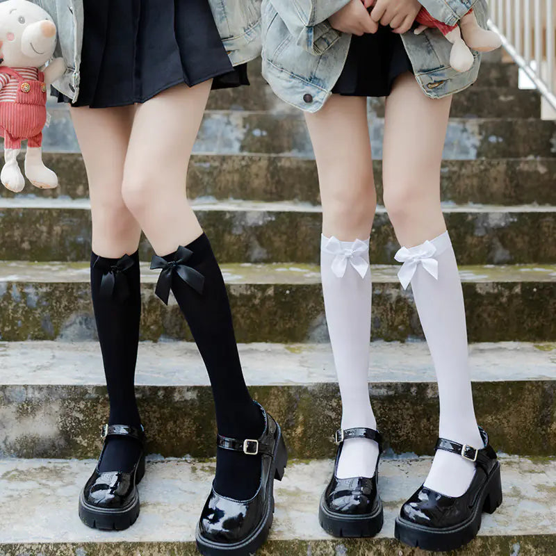 Japanese Girl's Middle Tube Calf Socks
