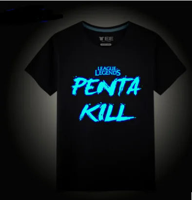 Glow-in-the-Dark Avengers Iron Man T-Shirt (Unisex)