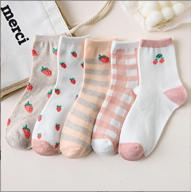 Fashionable Warm Tube Socks for Women in Fall