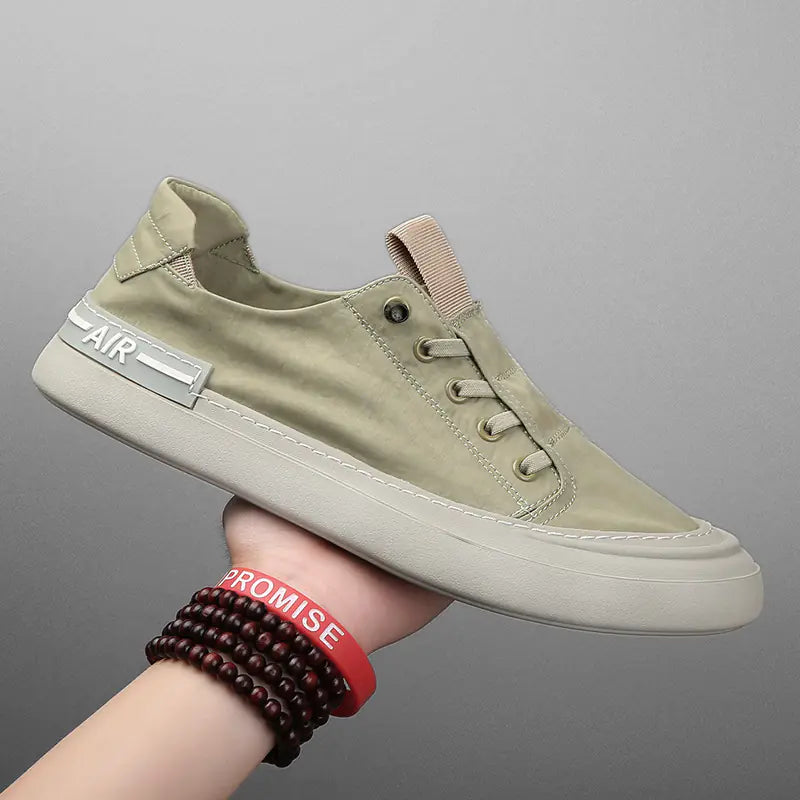 Men's Summer Breathable Canvas Slip-On Sneakers