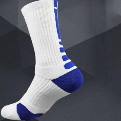 Men's Quick-Dry Elite Sports Socks - Mid-Calf Basketball