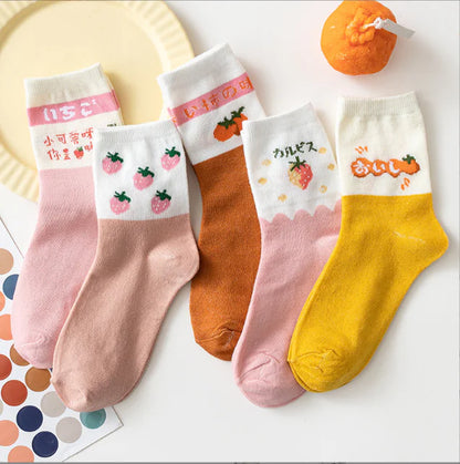 Fashionable Warm Tube Socks for Women in Fall
