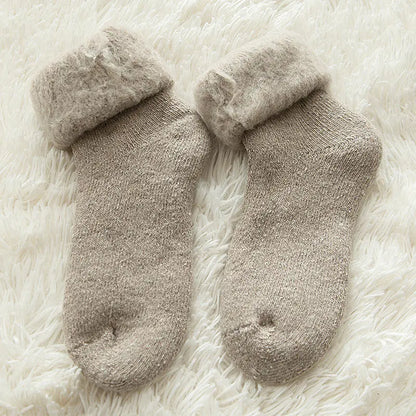 Thickened Fleece Snow Socks for Women