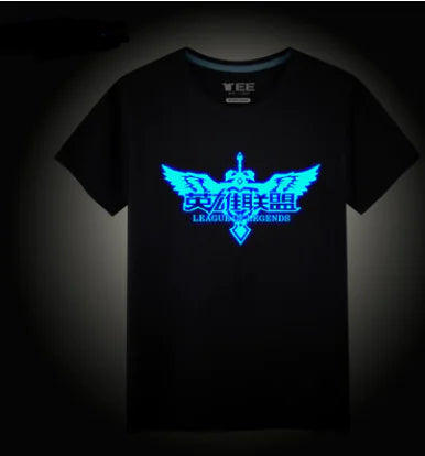 Glow-in-the-Dark Avengers Iron Man T-Shirt (Unisex)