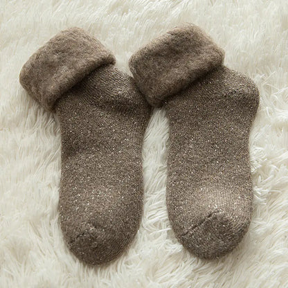 Thickened Fleece Snow Socks for Women