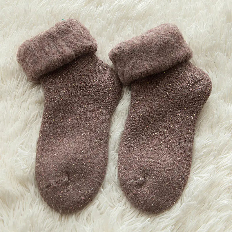 Thickened Fleece Snow Socks for Women