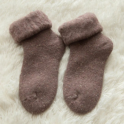 Thickened Fleece Snow Socks for Women