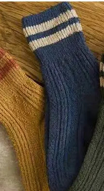 Autumn Winter Thick Cotton Mid-Calf Socks