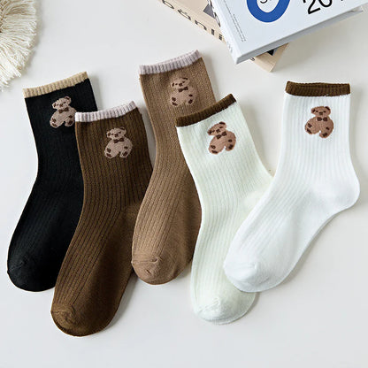 Fashionable Warm Tube Socks for Women in Fall