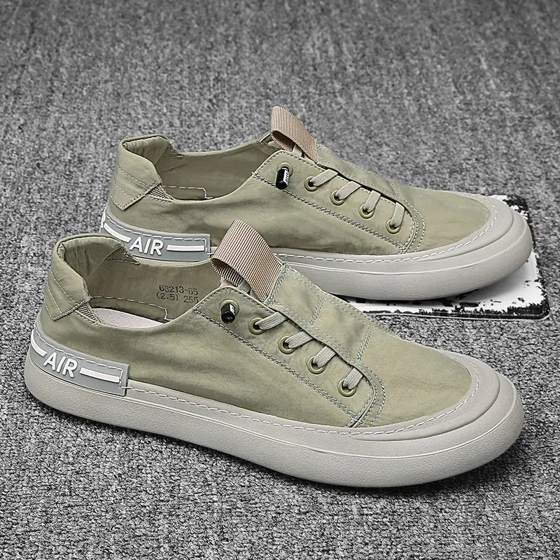 Men's Summer Breathable Canvas Slip-On Sneakers